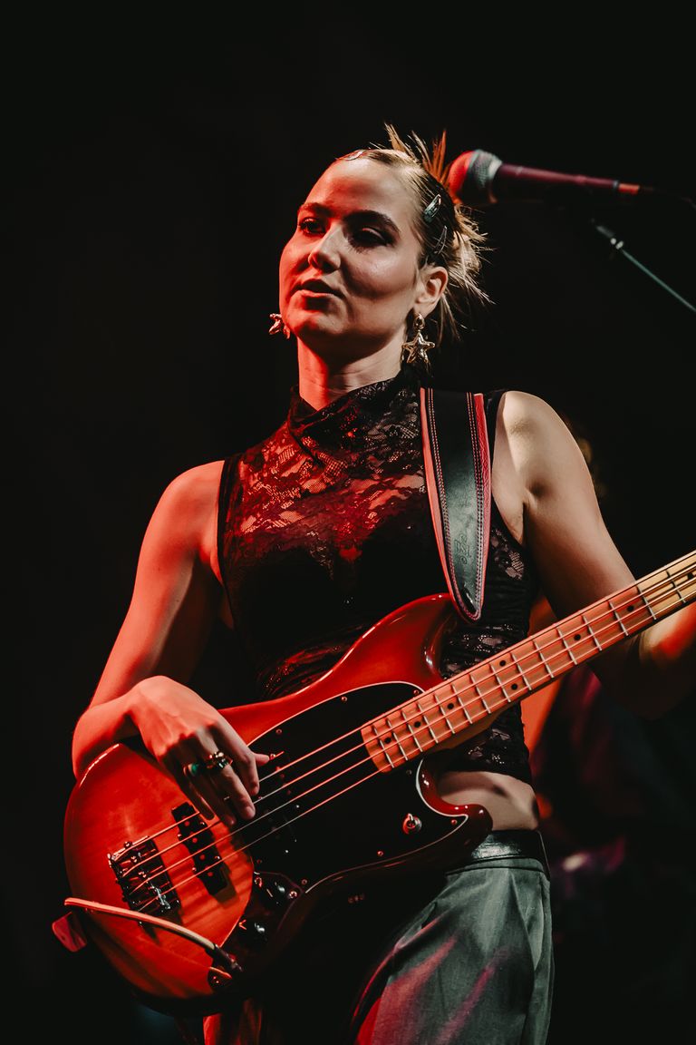 Blush performing in Adelaide at Hindley Street Music Hall